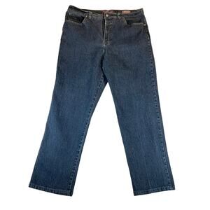 Gloria Vanderbilt Jean Amanda 16 Average Made In Egypt Stretch Embroidered